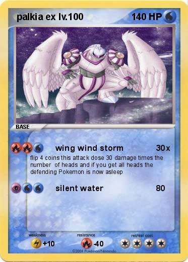Pokemon  palkia ex lv.100