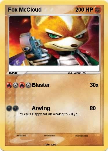 Pokemon Fox McCloud