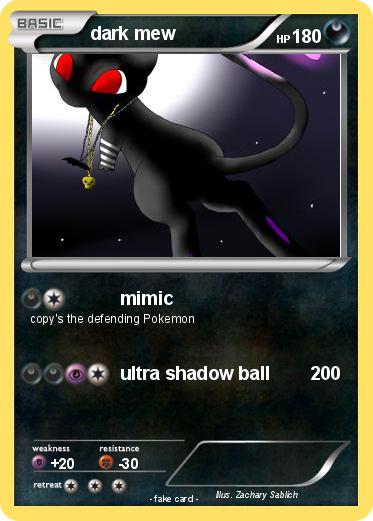 Pokemon dark mew