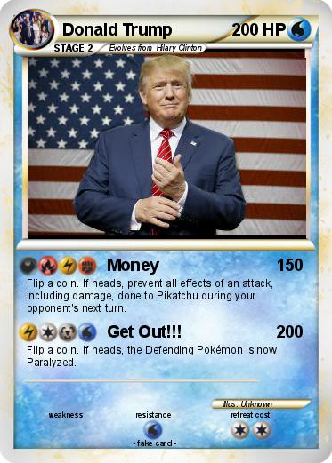 Pokemon Donald Trump