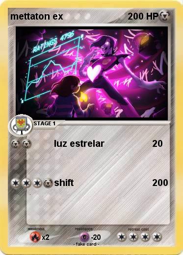 Pokemon mettaton ex