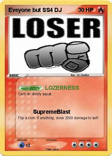 Pokemon Eveyone but SS4 DJ