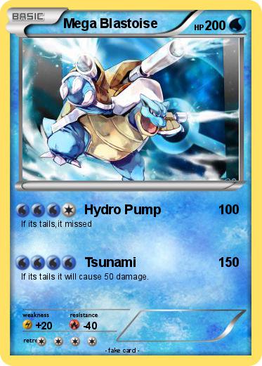 Pokemon Mega Blastoise