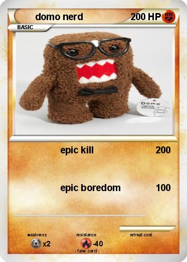 Pokemon domo nerd