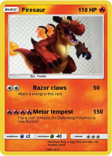 Pokemon Firesaur