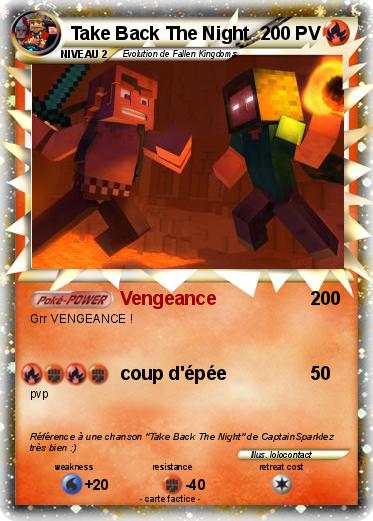 Pokemon Take Back The Night