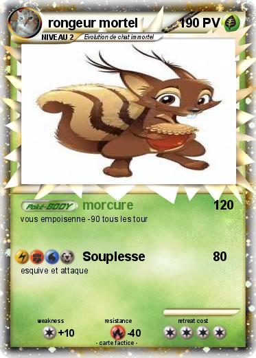 Pokemon rongeur mortel