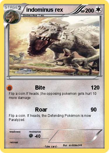 Pokemon indominus rex