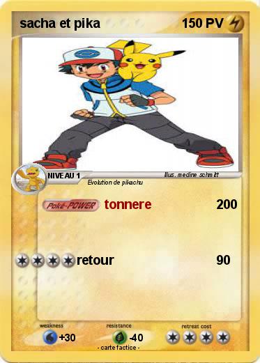 Pokemon sacha et pika