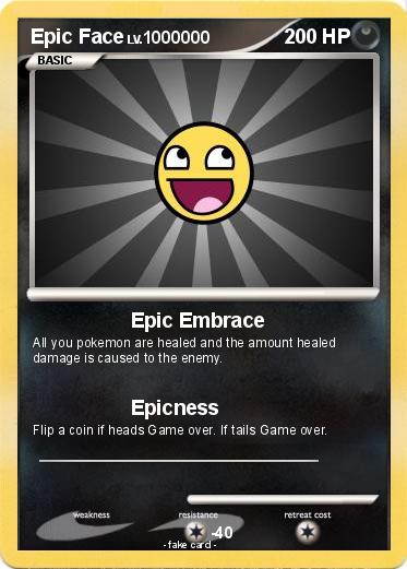 Pokemon Epic Face
