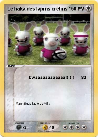 Pokemon Le haka des lapins crétins