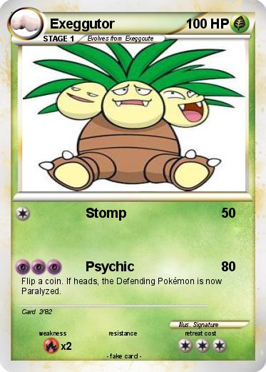 Pokemon Exeggutor