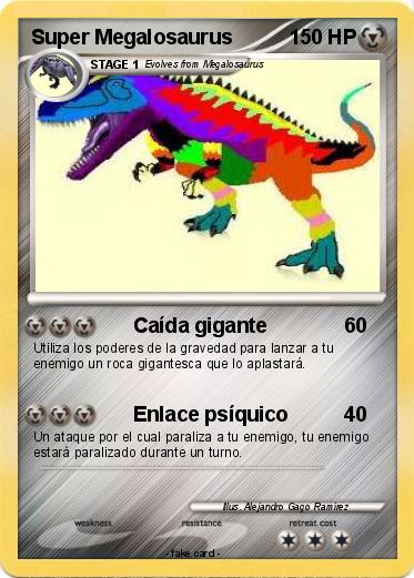 Pokemon Super Megalosaurus