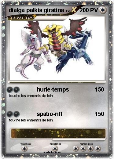 Pokemon dialga palkia giratina