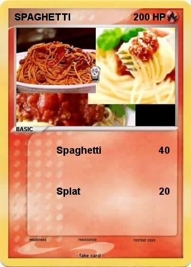 Pokemon SPAGHETTI