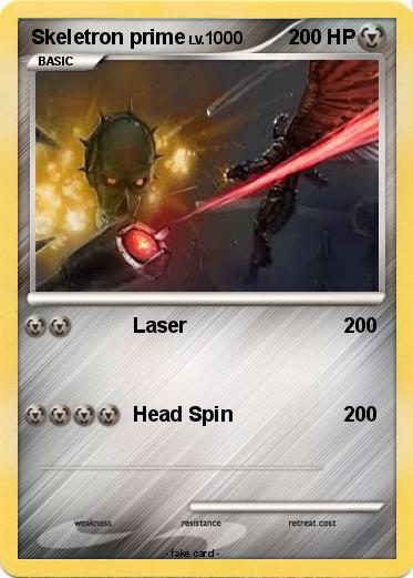 Pokemon Skeletron prime