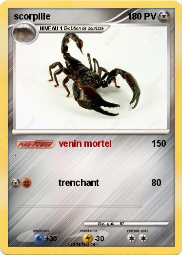 Pokemon scorpille