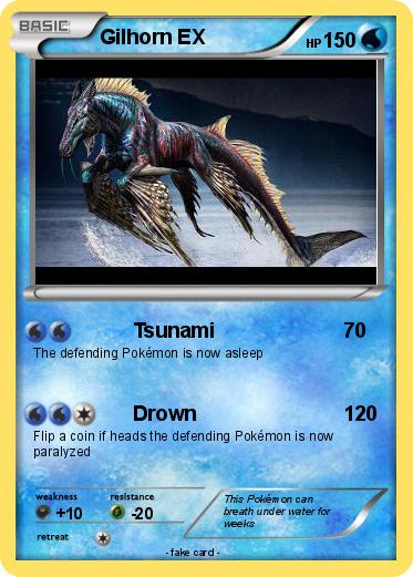 Pokemon Gilhorn EX
