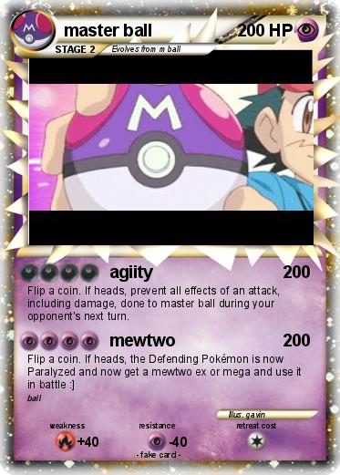 Pokemon master ball