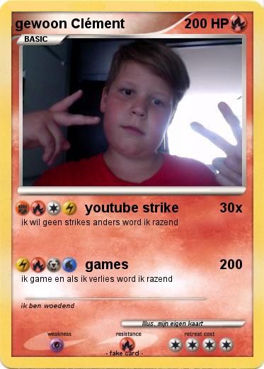 Pokemon gewoon Clément