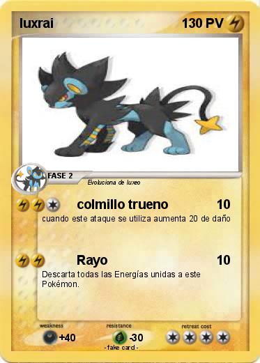 Pokemon luxrai
