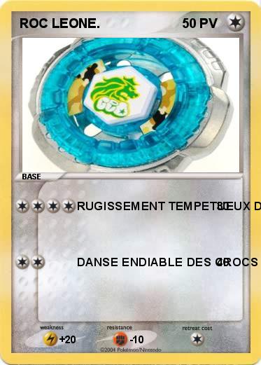 Pokemon ROC LEONE.
