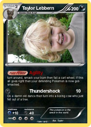 Pokemon Taylor Lebbern