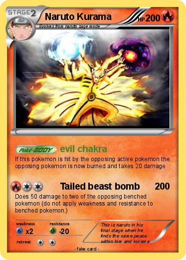 Pokemon Naruto Kurama