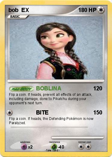 Pokemon bob  EX