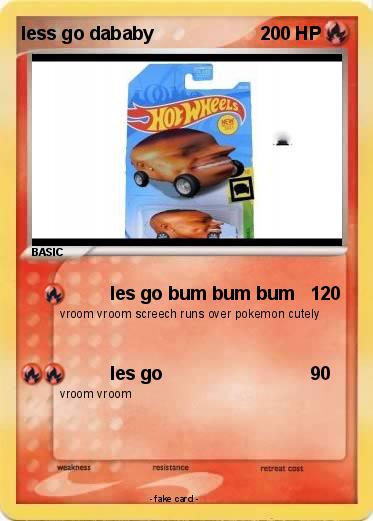 Pokemon less go dababy