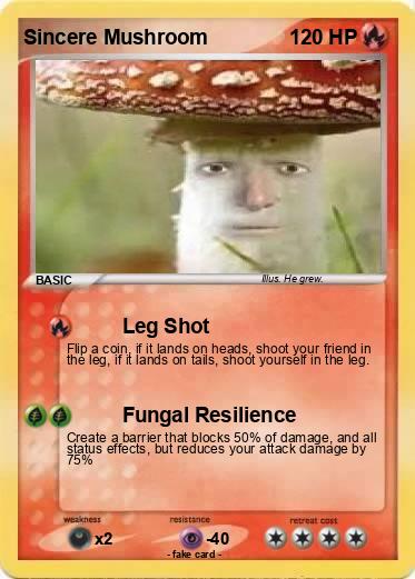 Pokemon Sincere Mushroom