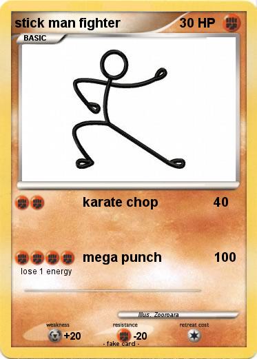 Pokemon stick man fighter