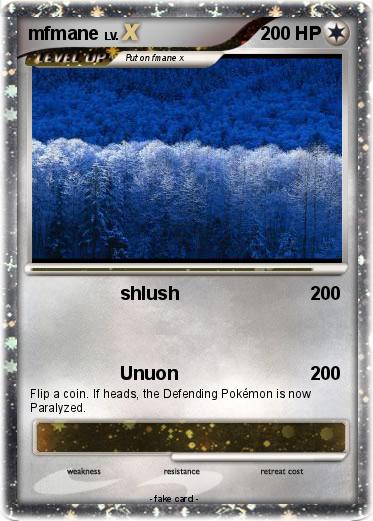 Pokemon mfmane