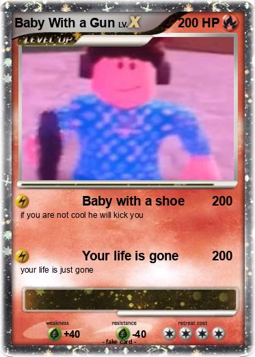 Pokemon Baby With a Gun
