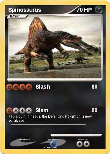 Pokemon Spinosaurus