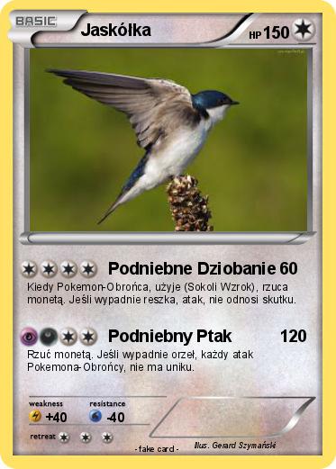 Pokemon Jaskółka