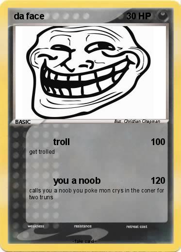 Pokemon da face