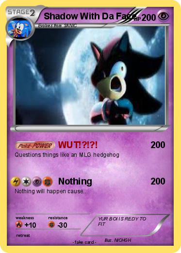 Pokemon Shadow With Da Face