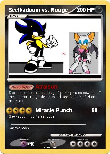 Pokemon Seelkadoom vs. Rouge