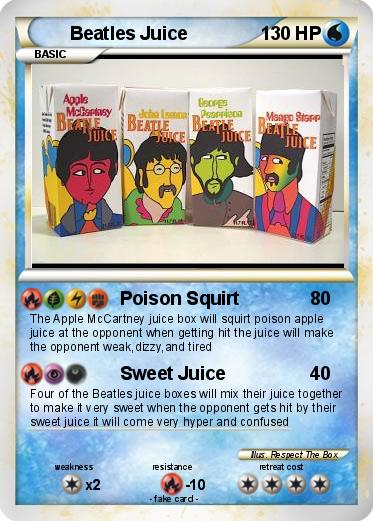 Pokemon Beatles Juice