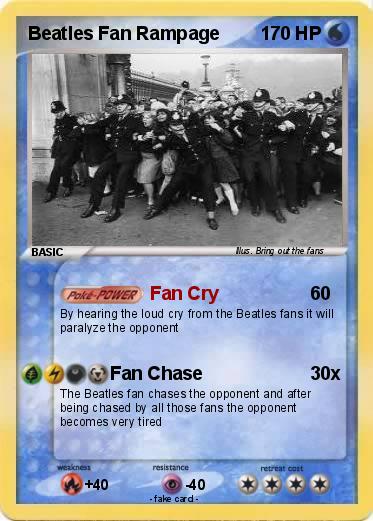 Pokemon Beatles Fan Rampage