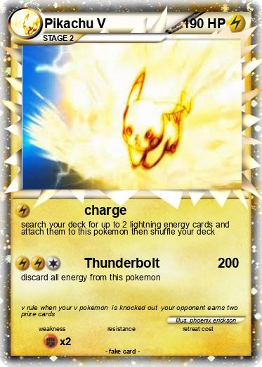 Pokemon Pikachu V