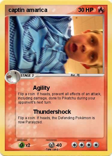 Pokemon captin amarica