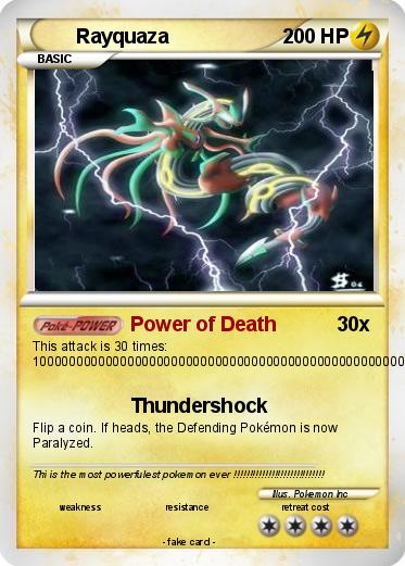Pokemon Rayquaza