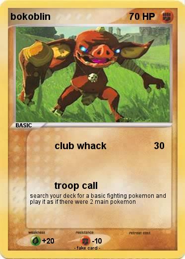 Pokemon bokoblin
