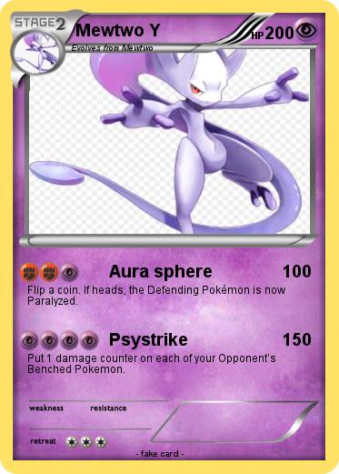 Pokemon Mewtwo Y