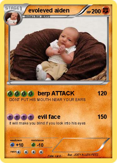 Pokemon evoleved aiden