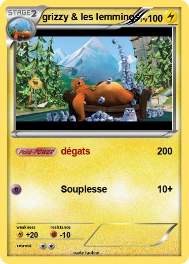 Pokemon grizzy & les lemmings