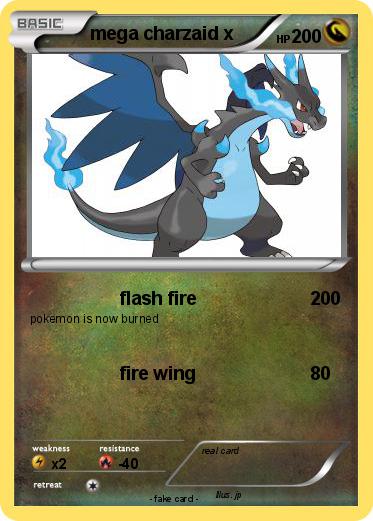 Pokemon mega charzaid x