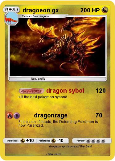 Pokemon dragoeon gx